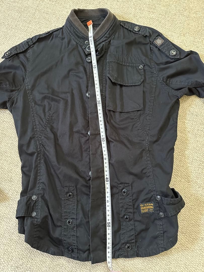 G-Star RAW ミリタリージャケット M ブラック