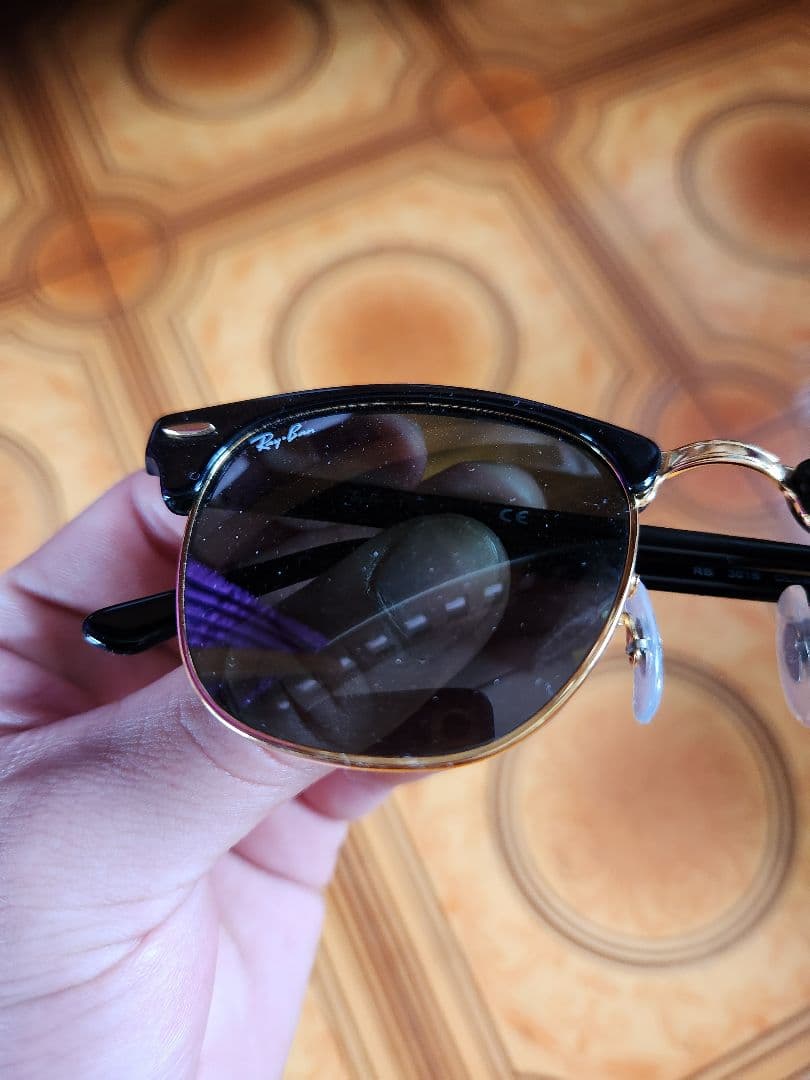 Ray-Ban クラブマスター サングラス RB3016 ゴールド
