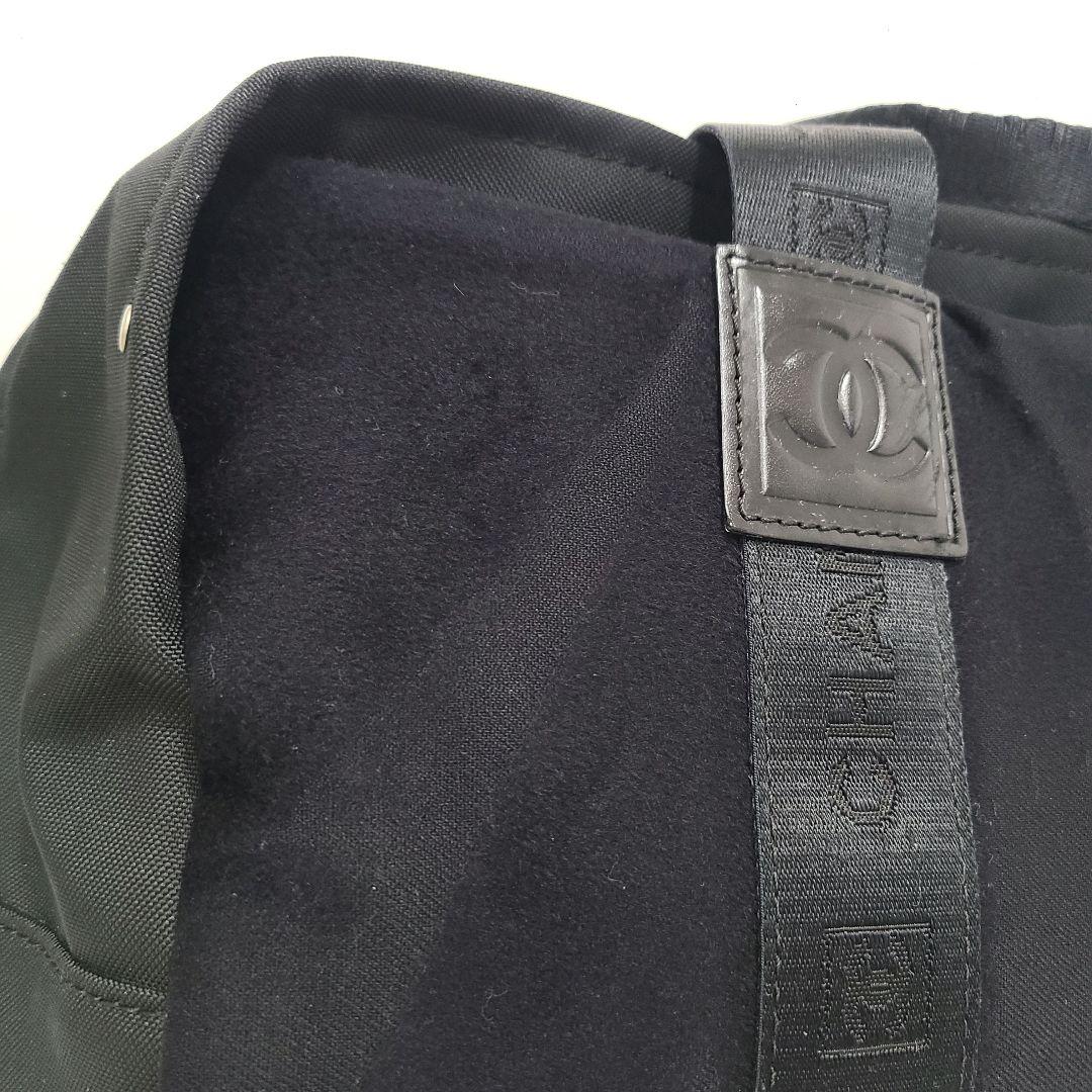 【sshr】CHANEL スポーツライン ボストン メンズ レディース 黒
