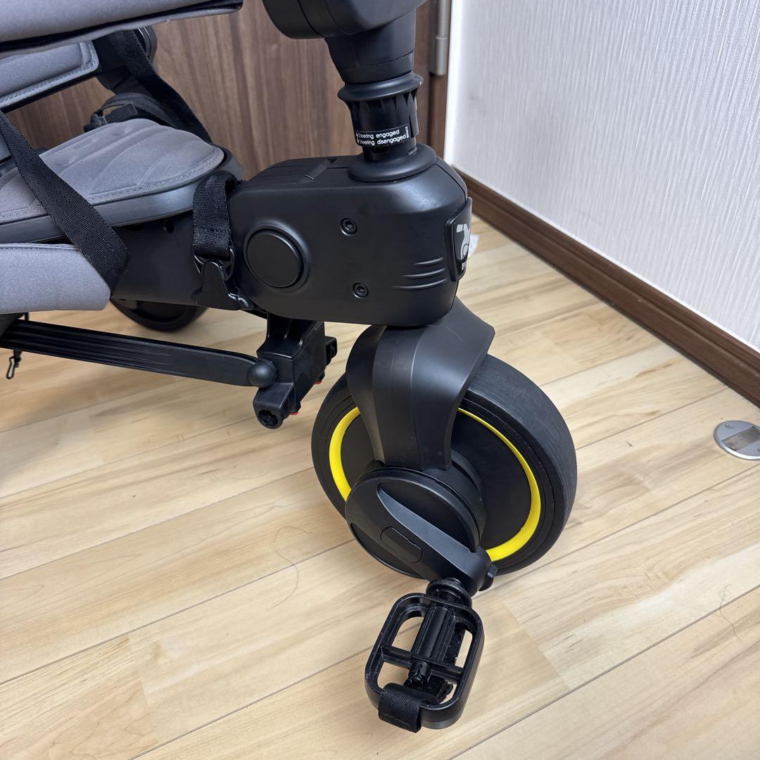 doona ドゥーナ Liki Trike 折りたたみ三輪車 グレー　美品