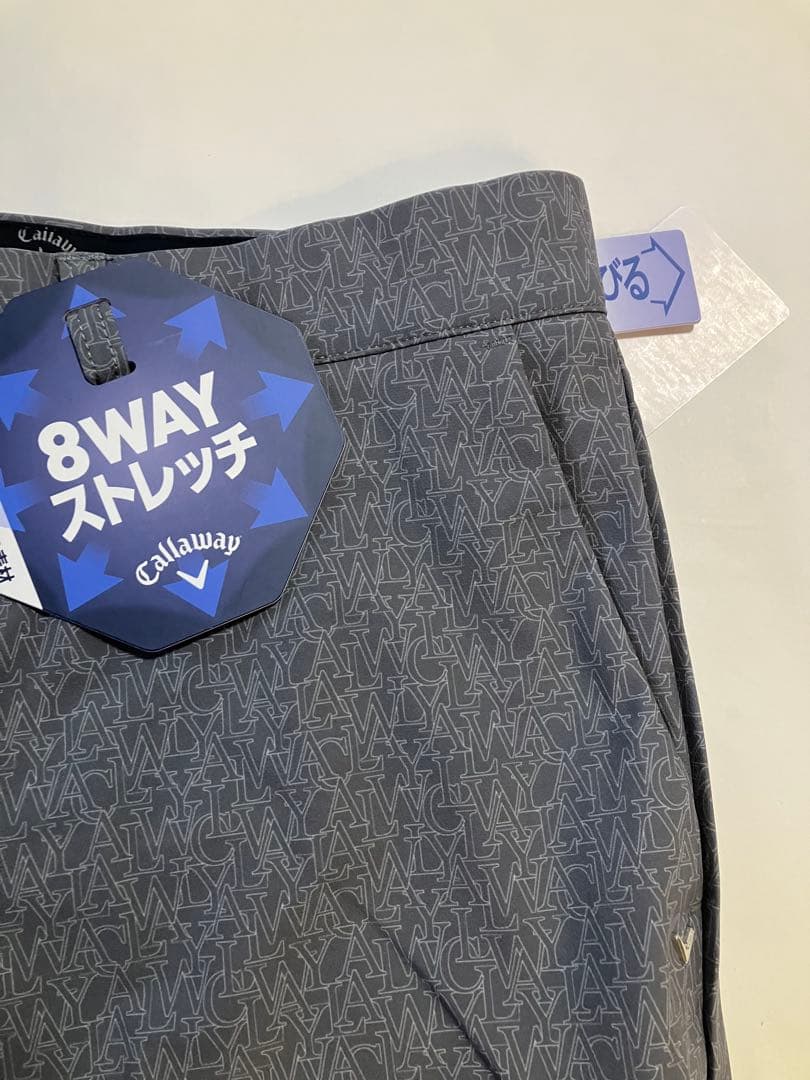 キャロウェイ メンズ 8WAYストレッチ ゴルフパンツ 未使用タグ付 L