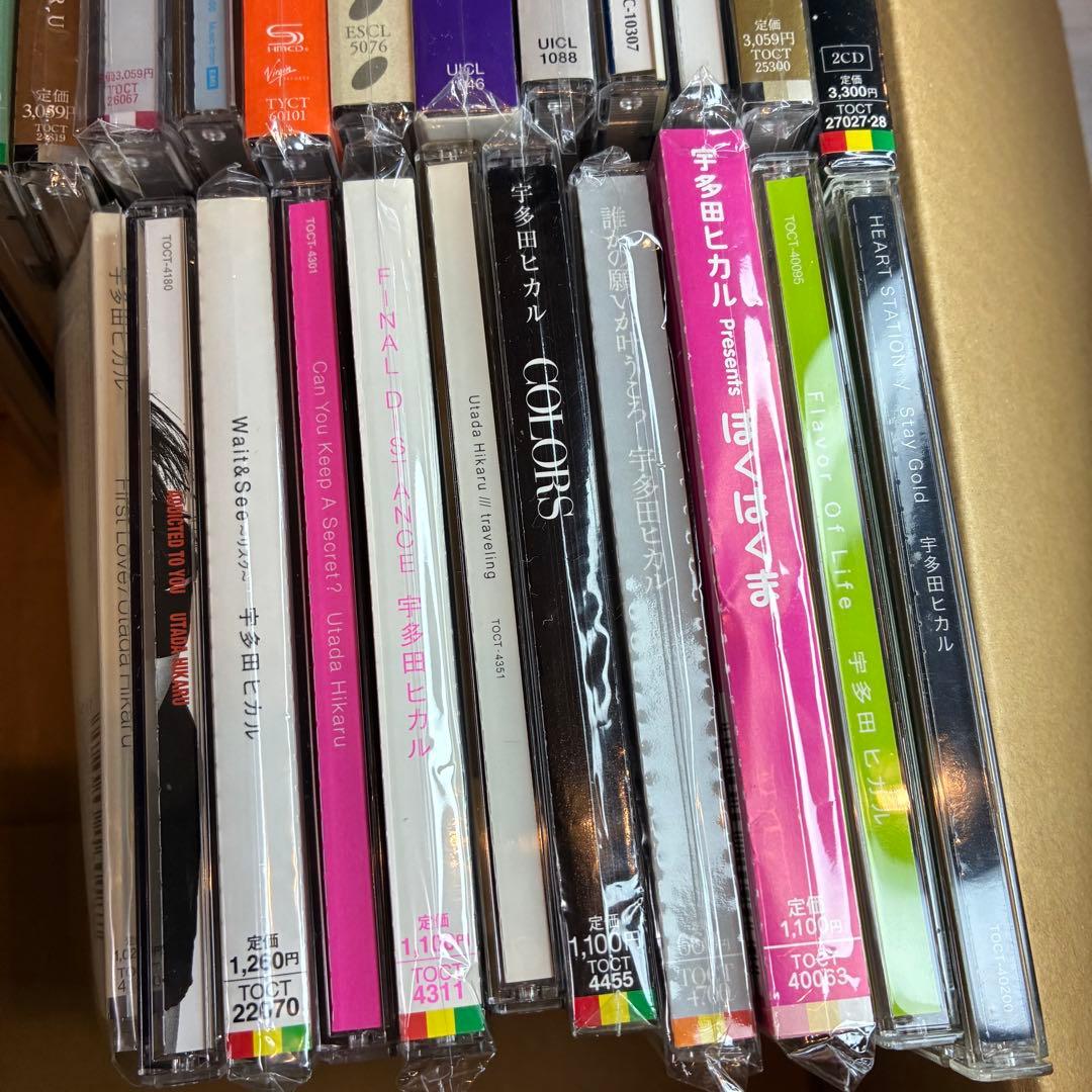 エルフ様用　宇多田ヒカル　　CDまとめて24枚セット
