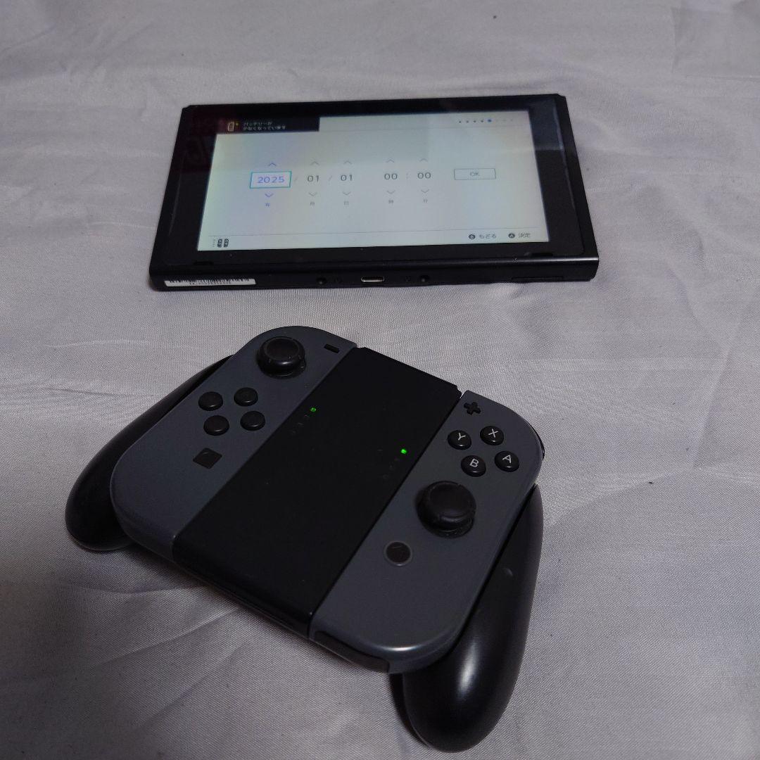 [完品・美品] ニンテンドースイッチ グレー 動作◎