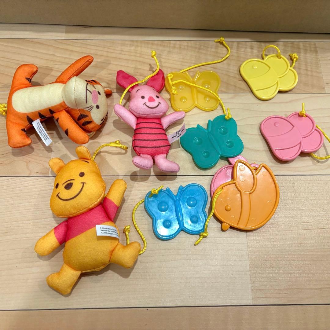 美品！プーメリー くまのプーさん えらべる回転 6WAYジムにへんしんメリー
