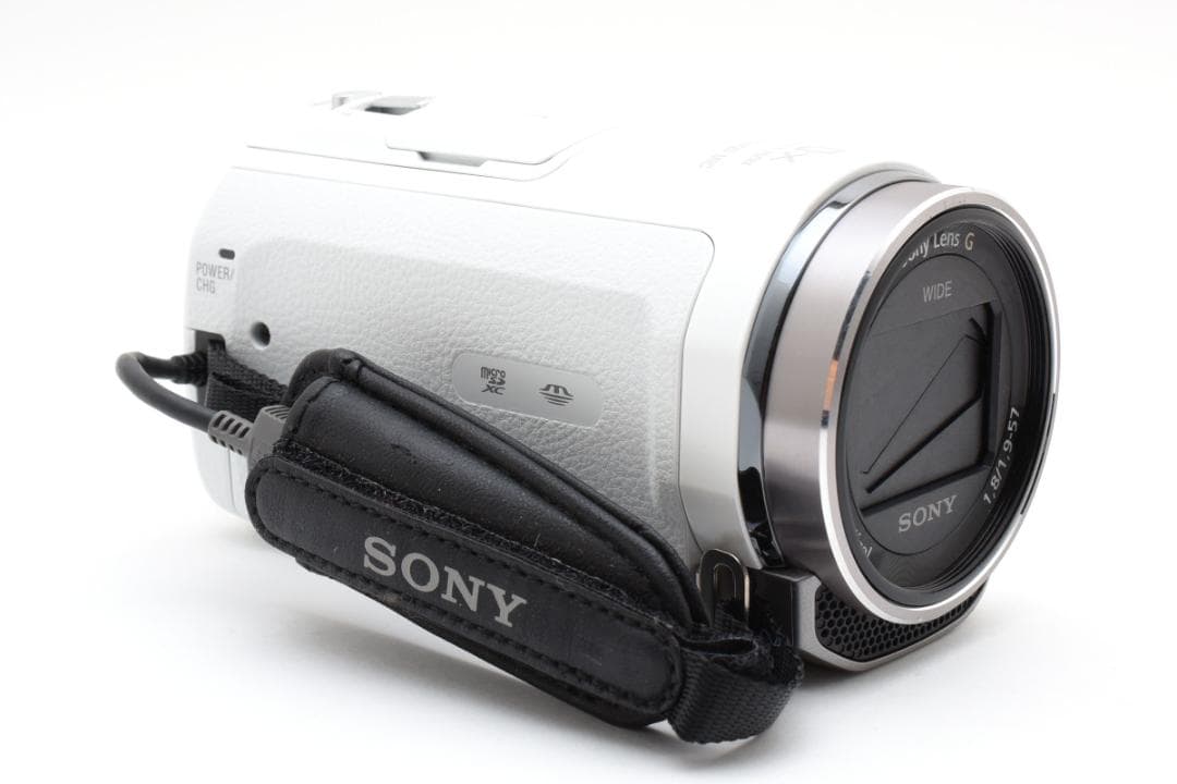 【美品】SONY Handycam HDR-CX535 ホワイト　動作確認済