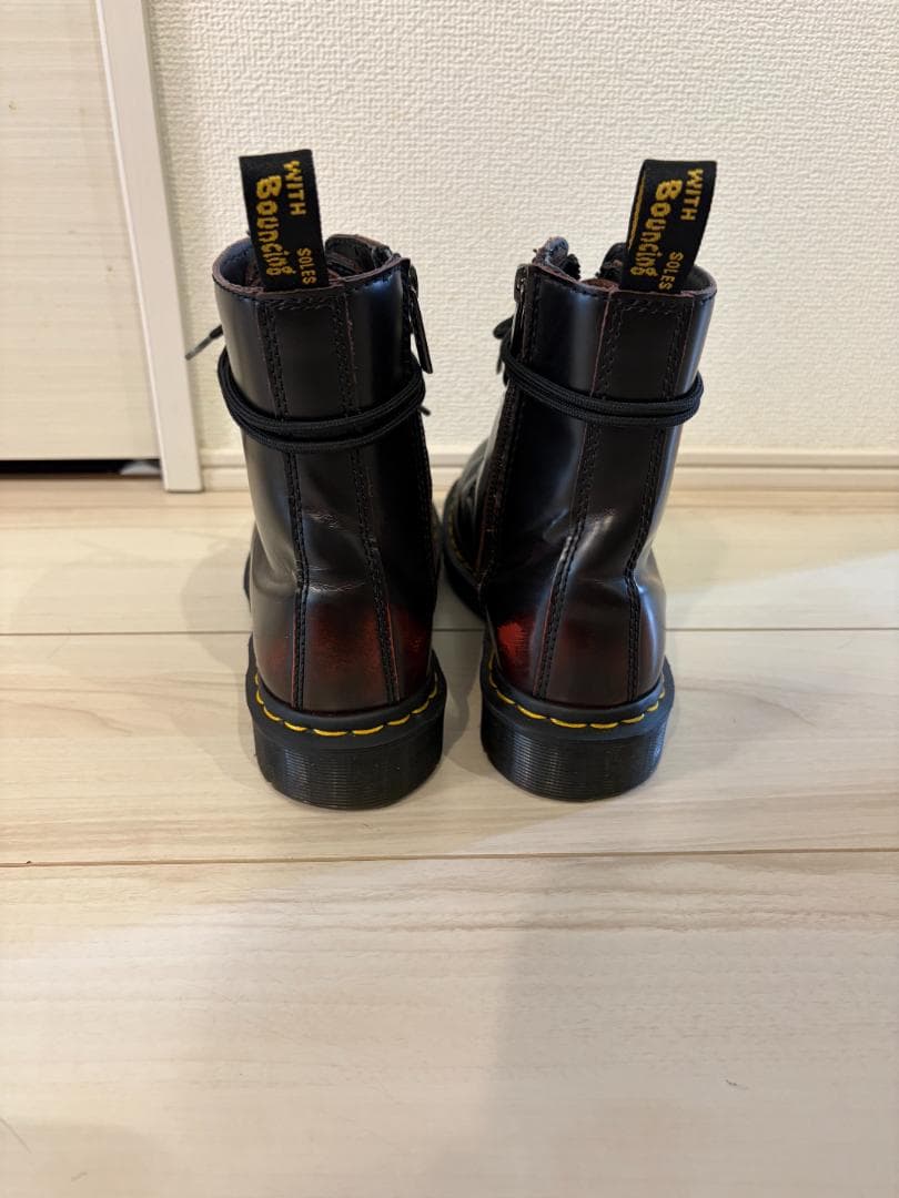 Dr. Martens ジッパー付きブーツ 38 EU　ダークブラウン