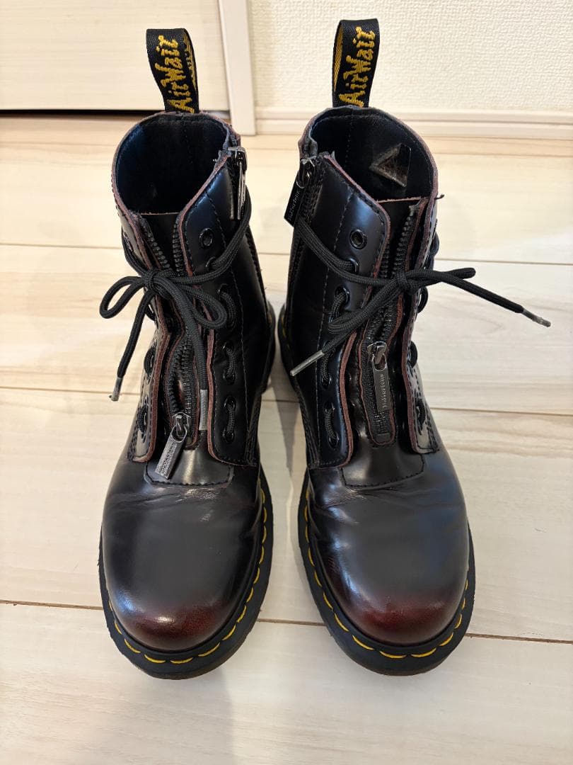 Dr. Martens ジッパー付きブーツ 38 EU　ダークブラウン