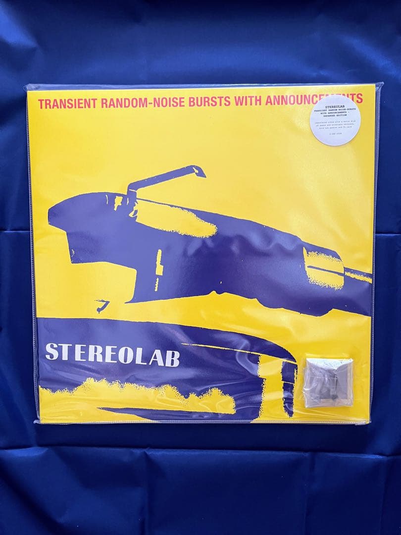ステレオラブ　TRANSIENT RANDOM-NOISE 新品レコード３枚組