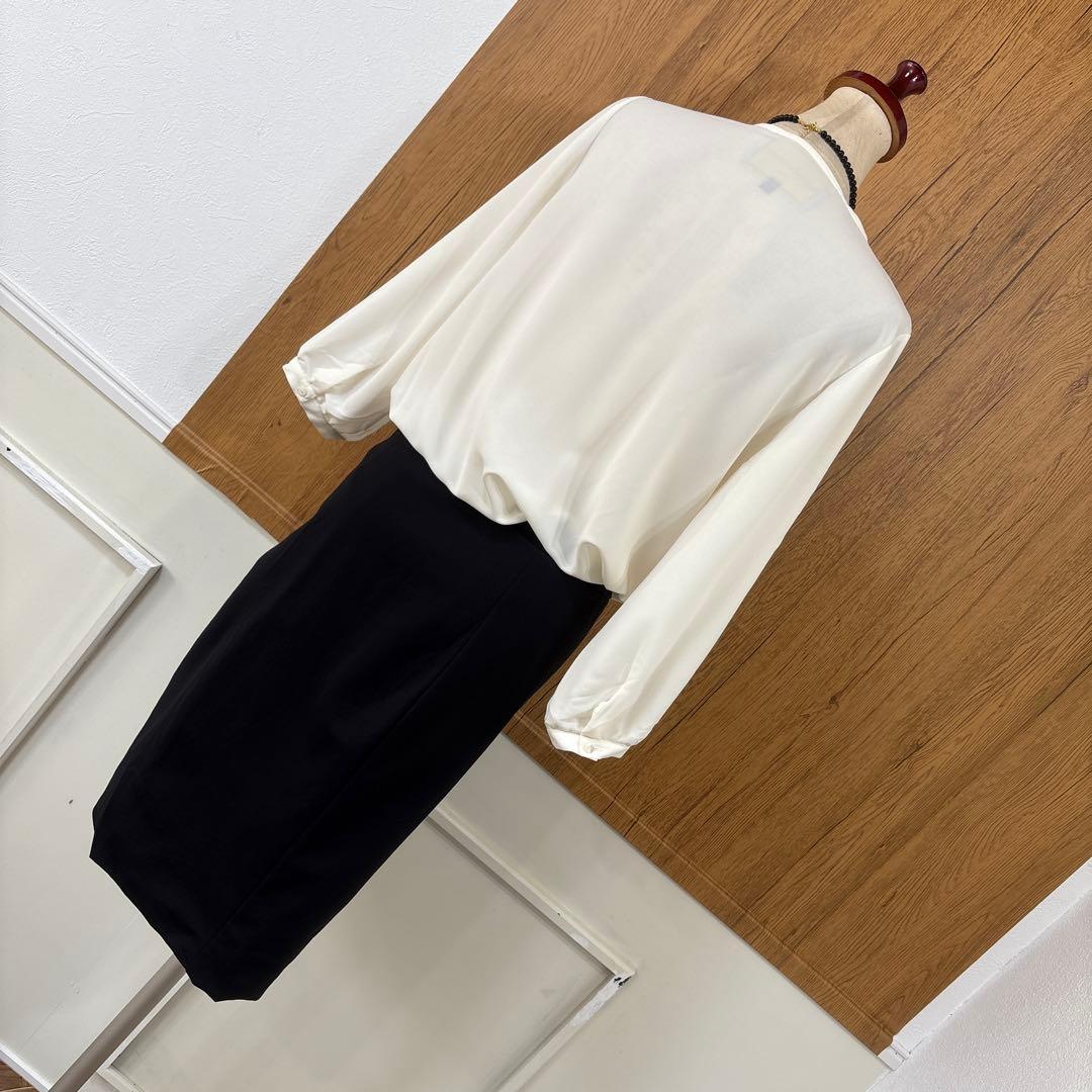 62 美品　Regina Romantico レジーナ　スタイリッシュ　ワンピ