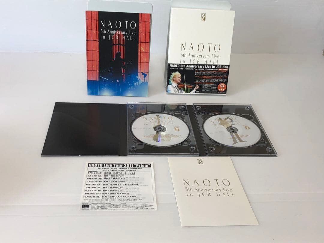 ◆NAOTO 僕たちの地球ロード ヴァイオリン DVD 6枚組 まとめ売り
