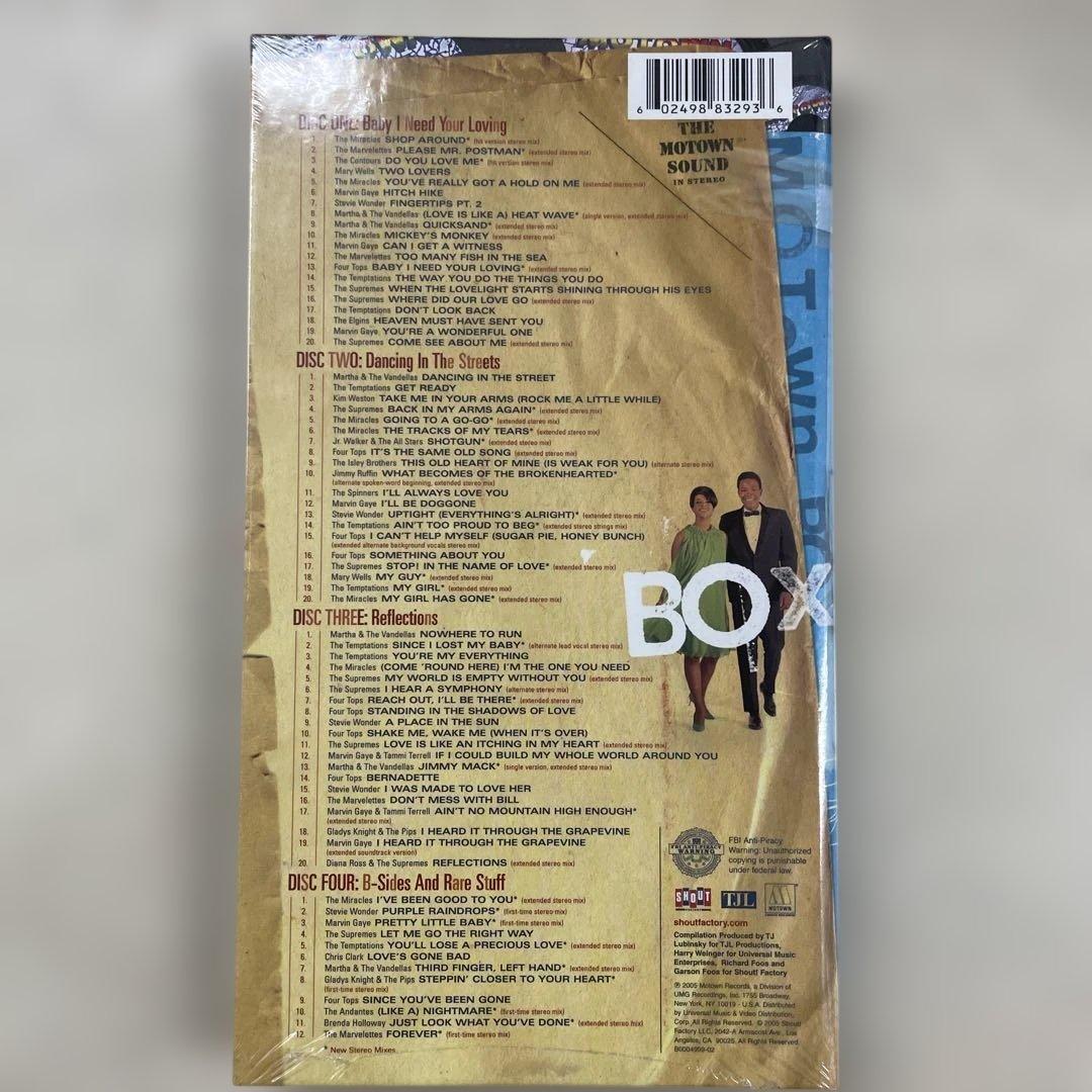 THE MOTOWN BOX 新品 4CDBOX