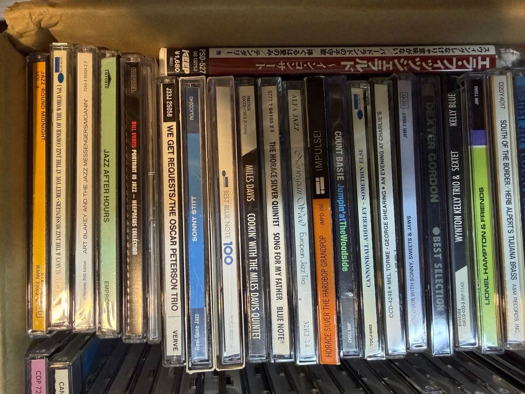 ジャズCDコレクション89枚
