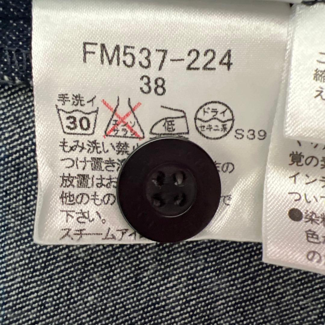 BURBERRY BLUE LABELノースリーブデニムワンピース 38