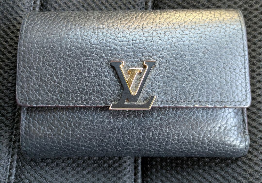 ノエ　Louis Vuitton 三つ折り財布 ブラック