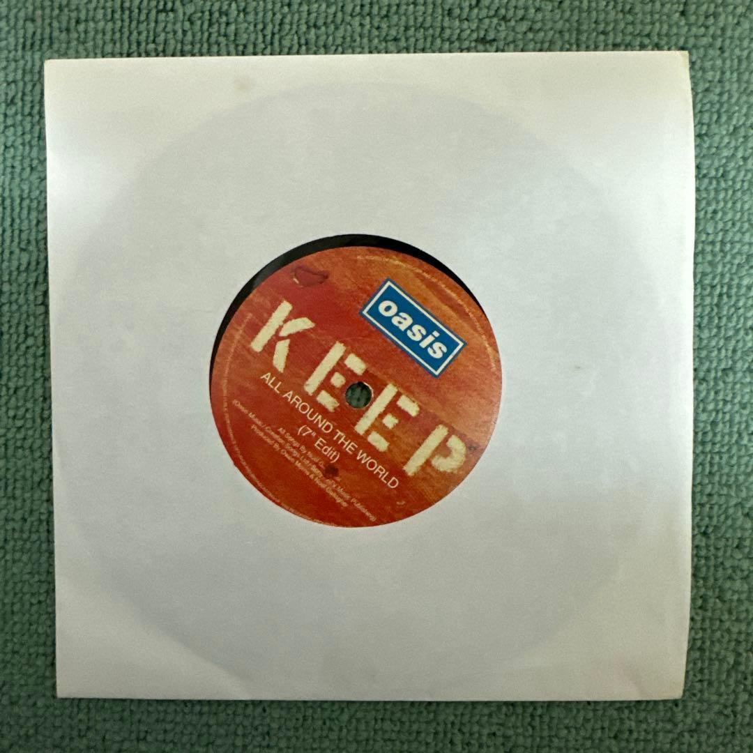 oasis『ALL AROUND THE WORLD』7inch ep レコード