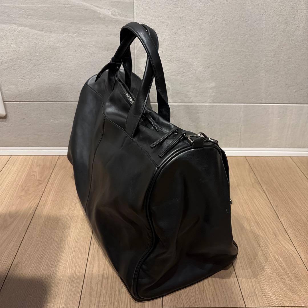 ZARA 合成皮革ボストンバッグ