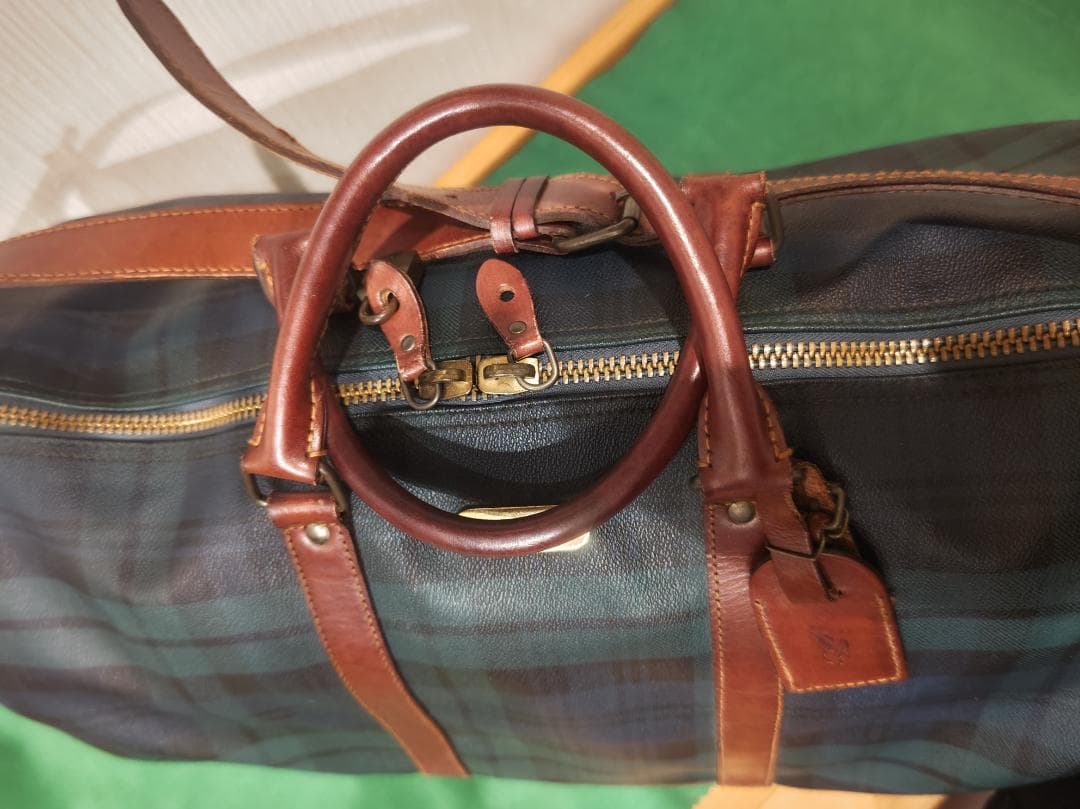 Polo Ralph Lauren チェック ボストンバッグ