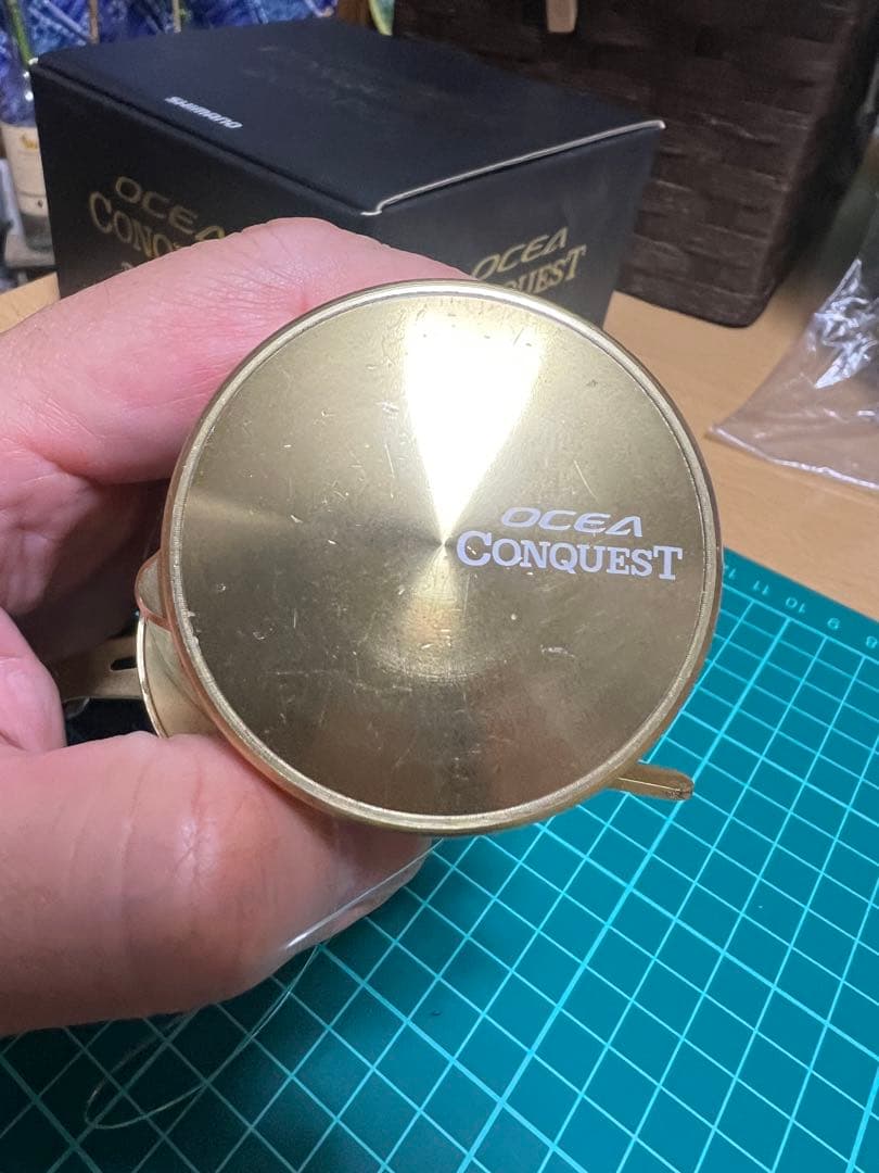 SHIMANO OCEA CONQUEST 200PG ゴールド