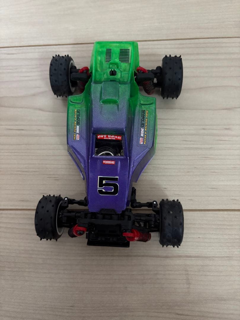 京商ミニッツバギーオプティマ4WD 2.4GHz送信機セット中古￼