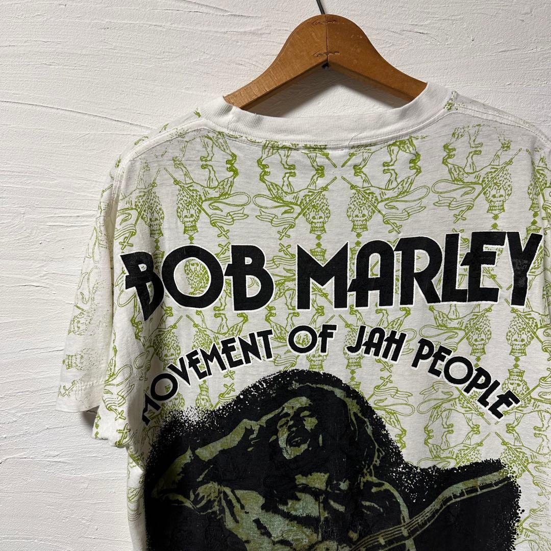 90s BOB MARLEY EXODUS ツアーTシャツ 総柄　レゲエ