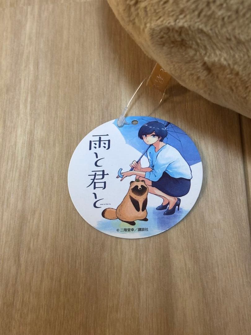 雨と君と BIGぬいぐるみ 『君』 犬 たぬき 狸