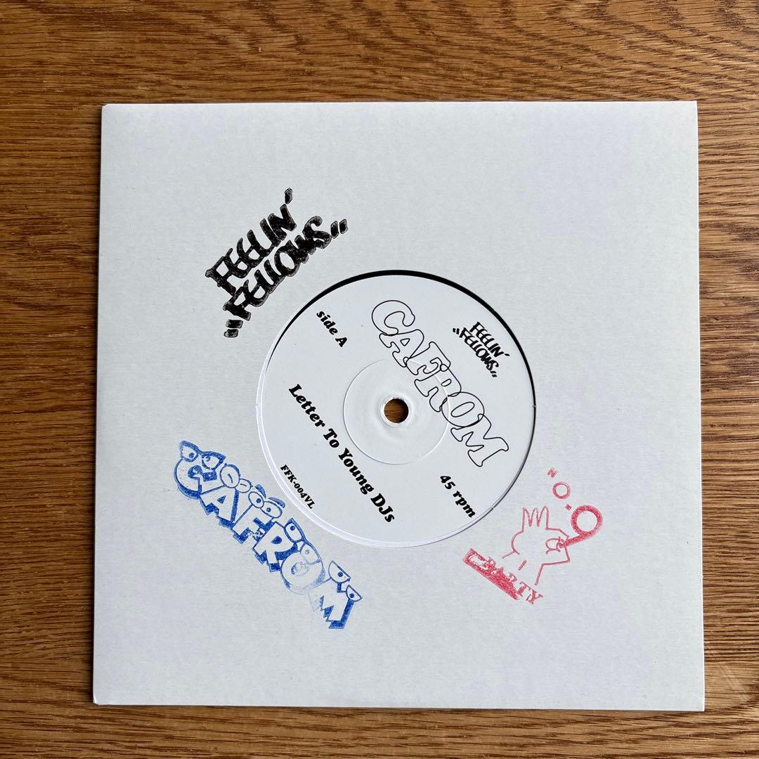 CAFROM Letter To Young DJs 7インチレコード アナログ