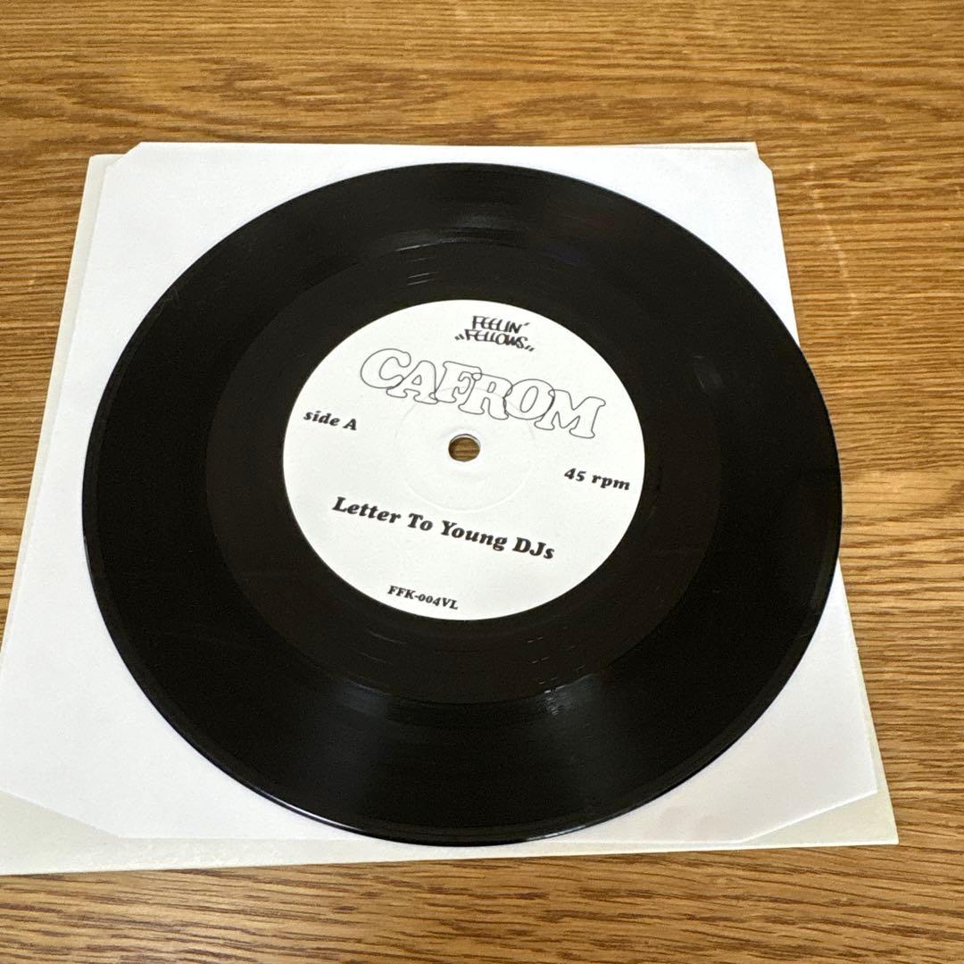 CAFROM Letter To Young DJs 7インチレコード アナログ