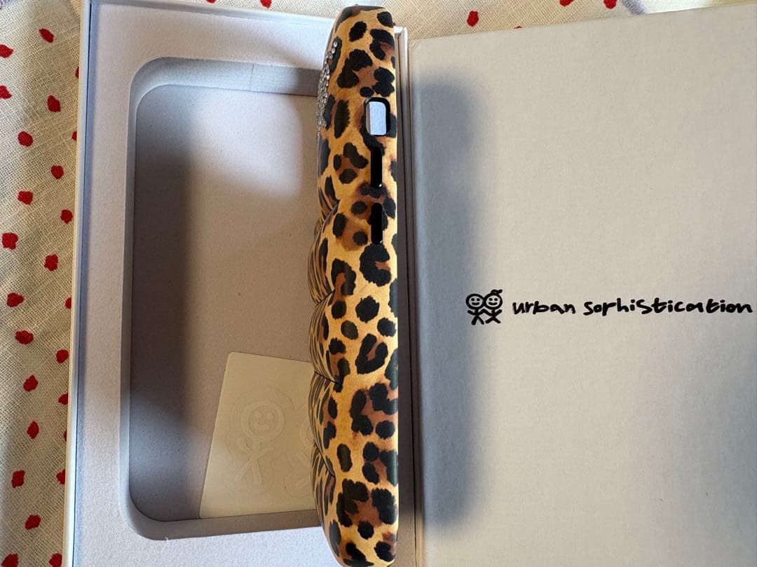 urban sophistication ヒョウ柄 iPhone16ケース新品