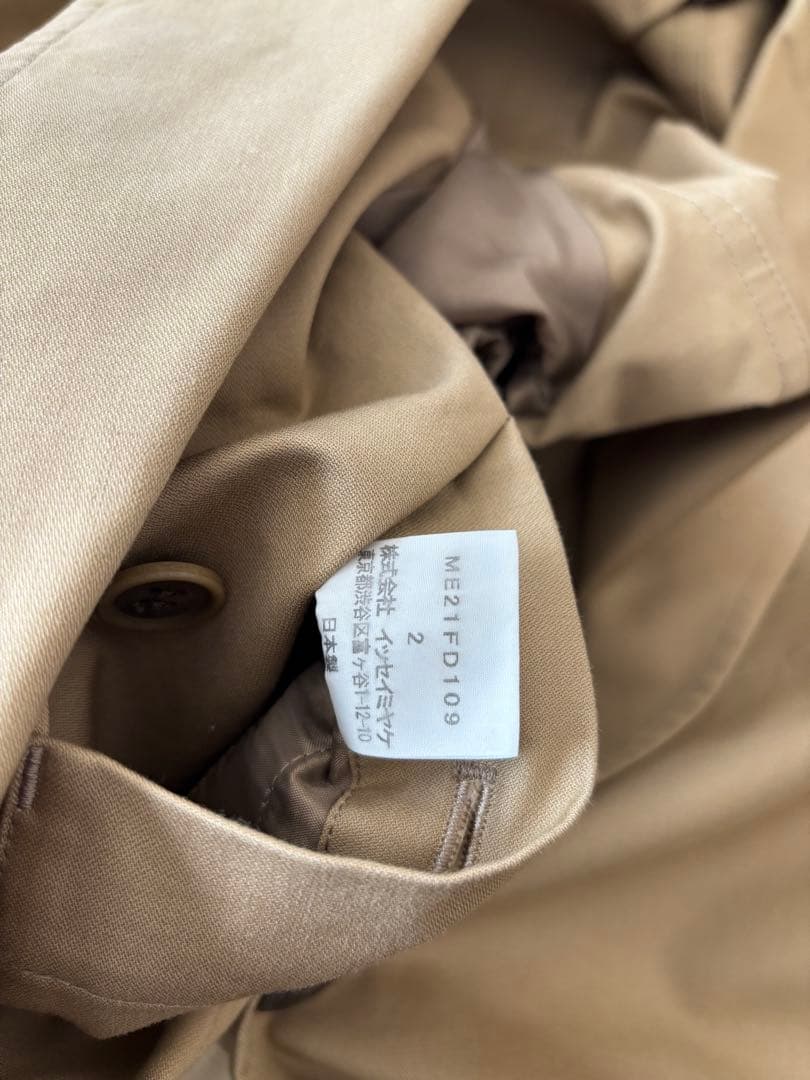 ISSEY MIYAKE MEN テーラードジャケット ベージュ