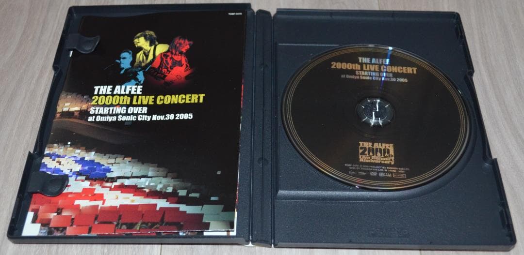 ミュージック THE ALFEE DVD 2000th LIVE STARTING OVER