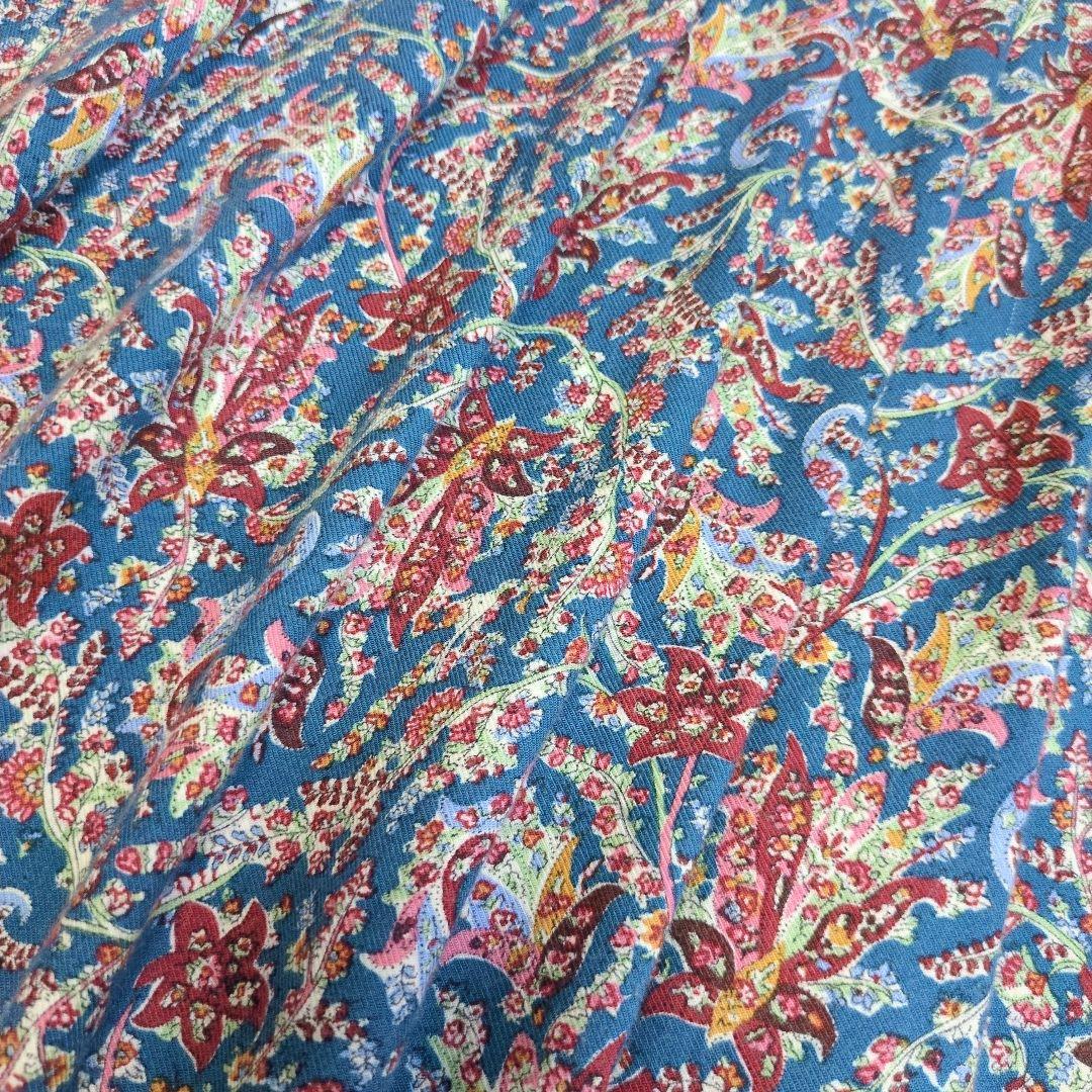 SEZANE/セザンヌ ロングスカート 総柄 タック