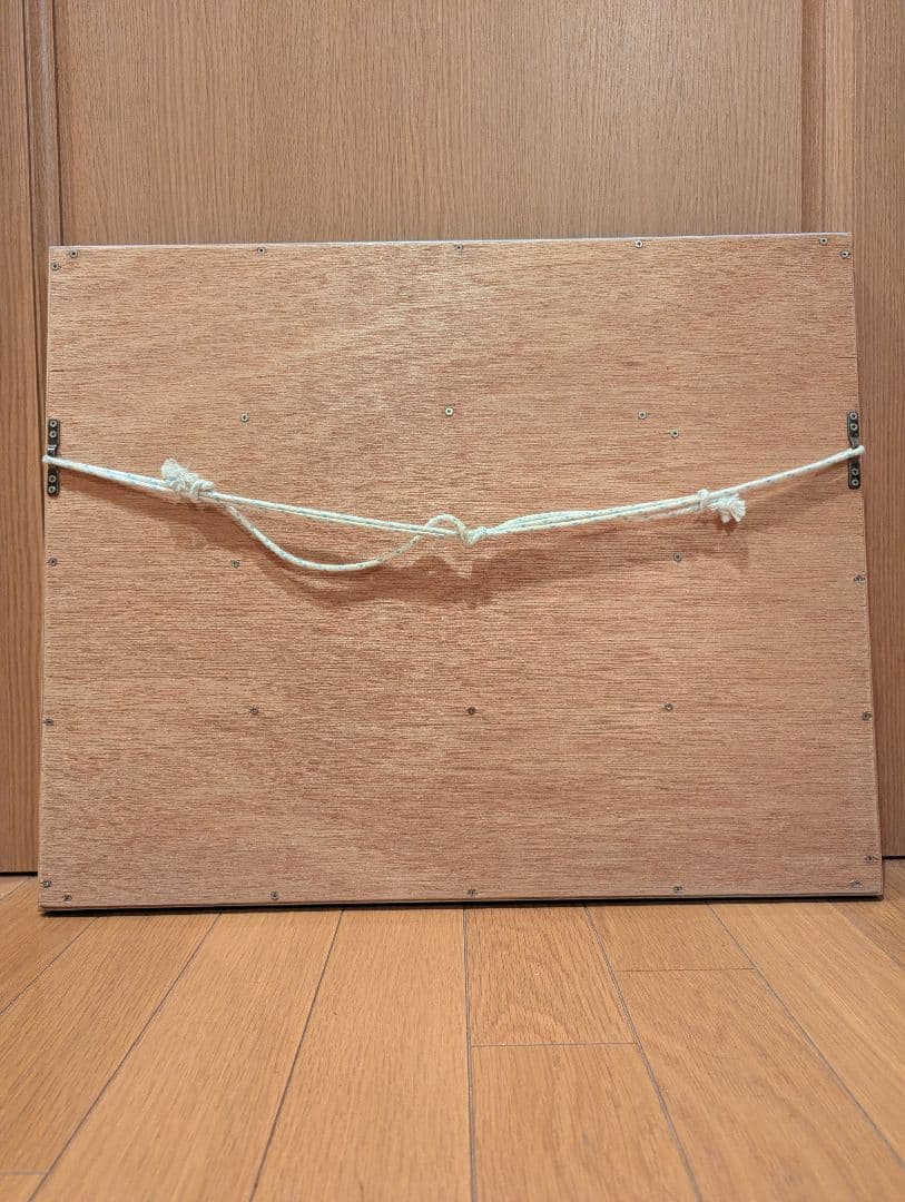 日本の現代アーティスト、おかもと みわこによる作品 原画 直筆サインアート 額装