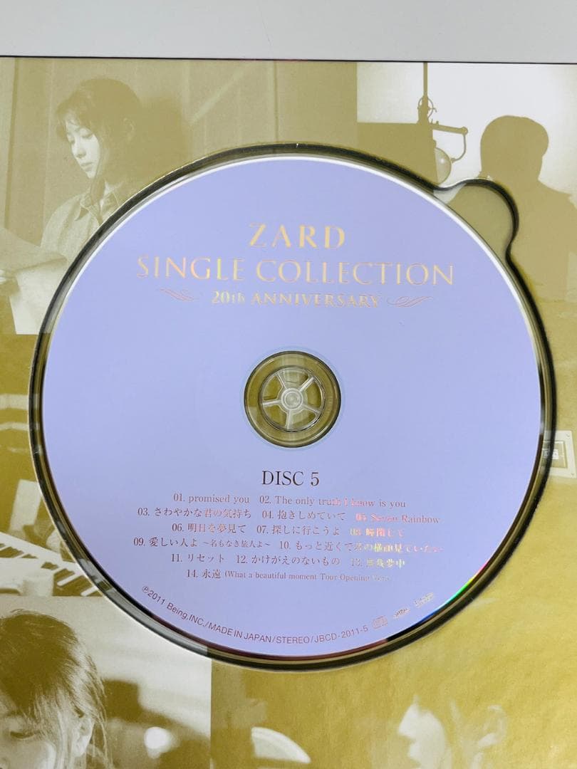 ◆ZARD SINGLE COLLETION 20th CD 09491