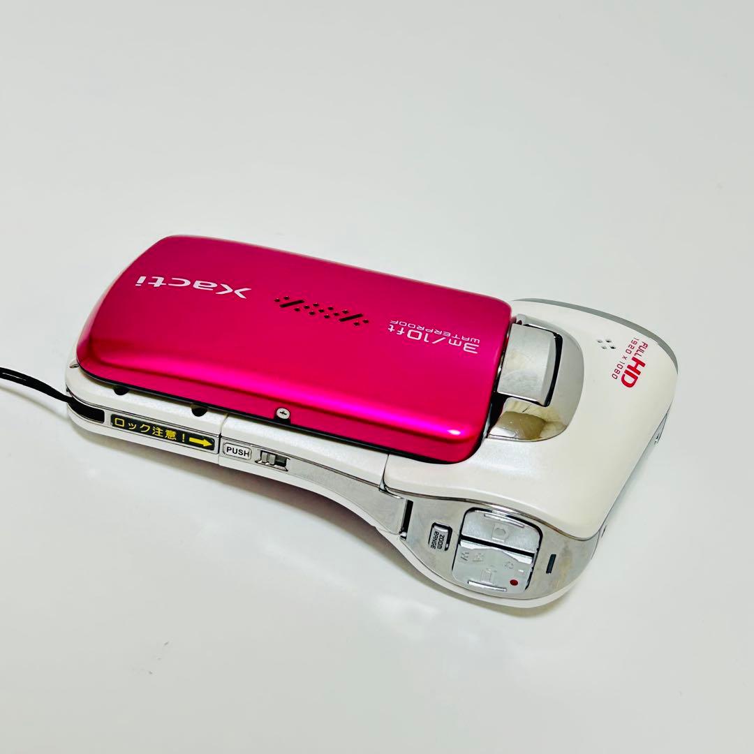 【希少廃盤品】SANYO Xacti DMC-CA100型 防水 ビデオカメラ