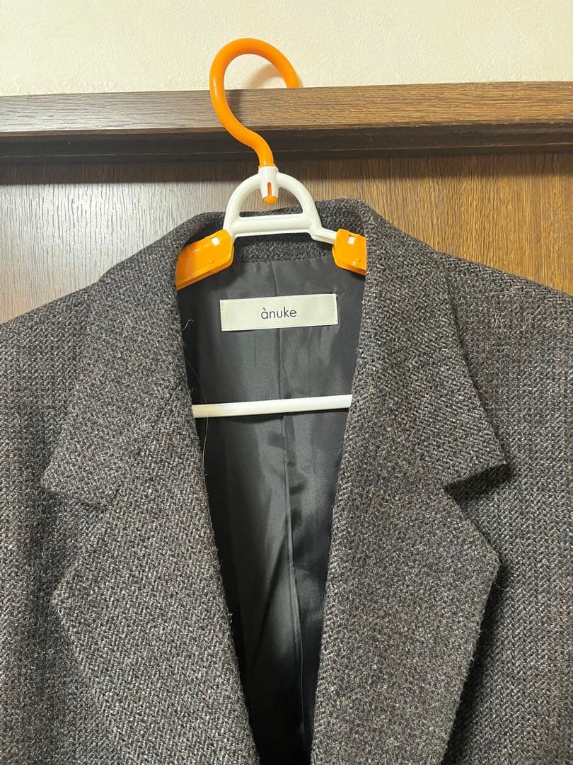 ジャケット・アウター anuke Herringbone Wool Jacket