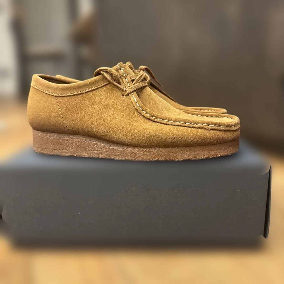 CLARKS ORIGINALS ベージュ モカシン
