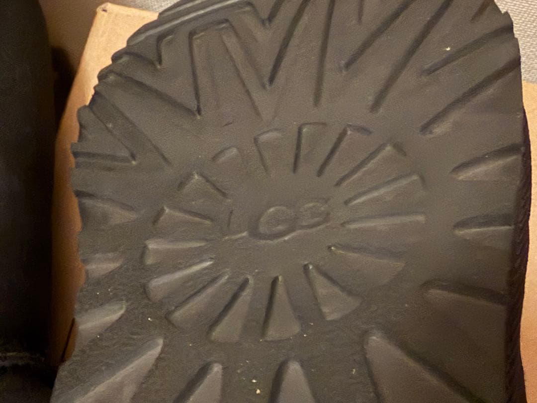 UGG クラシックウルトラミニ 25cm ブラック 1116109