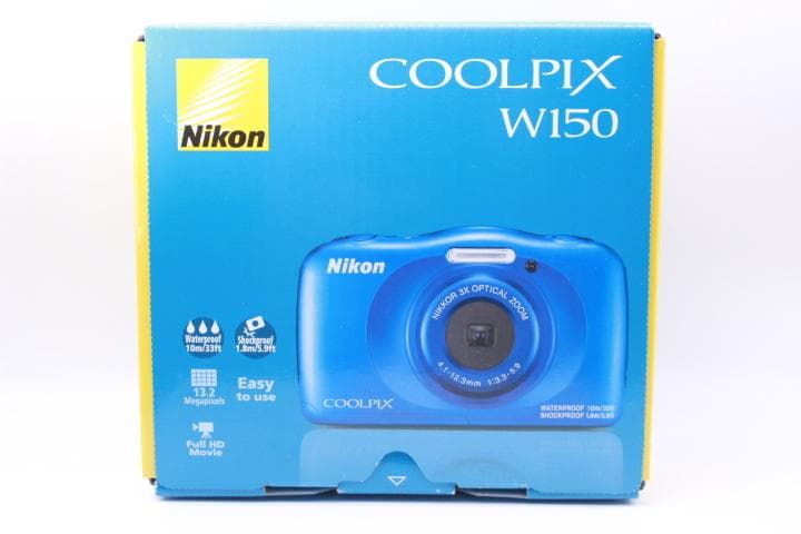【未使用 】Nikon(ニコン) COOLPIX W150 ブルー【完品】