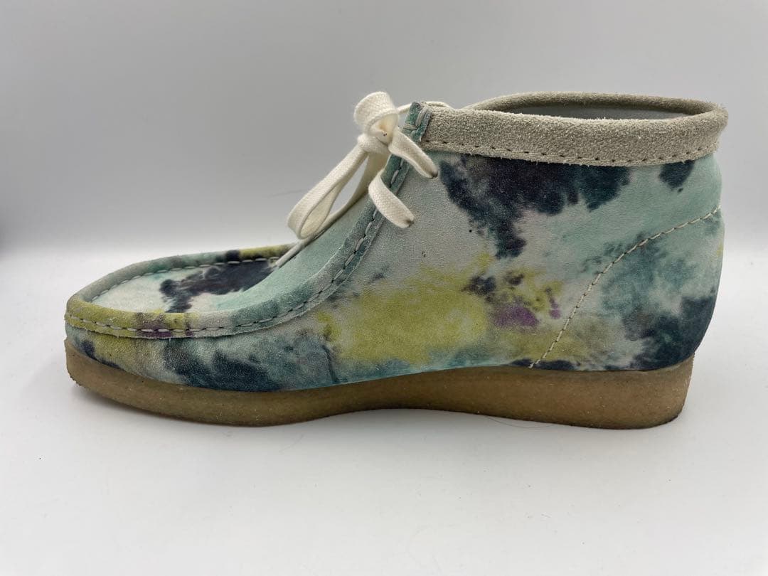 レア⭐︎ Clarks (クラークス) ワラビー　ブーツ　迷彩　27㎝