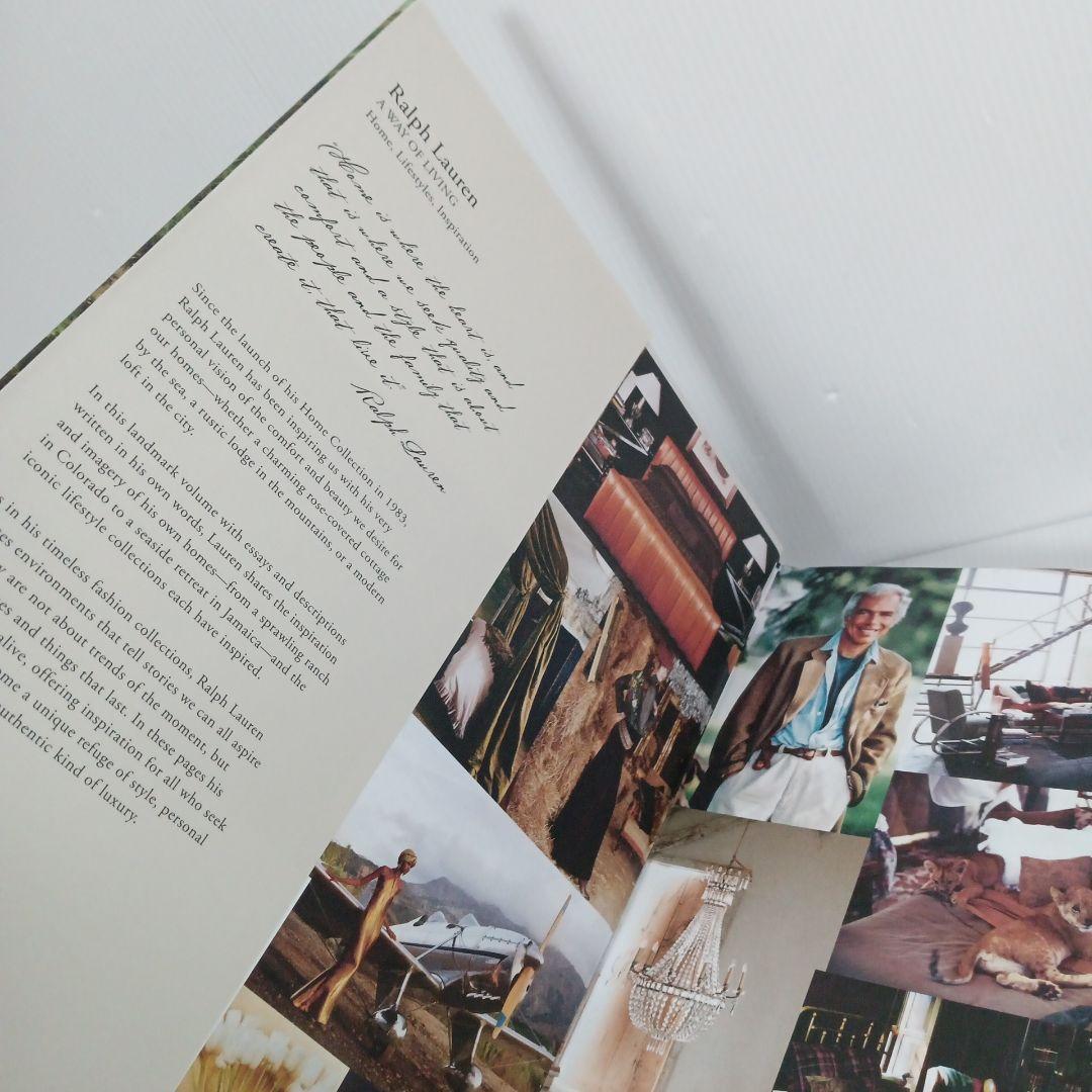 美品 ラルフ ローレン A WAY OF LIVING インテリア本 書籍