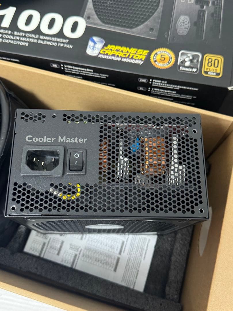 CoolerMaster V1000 電源ユニット RS-A00-AFBA-G1