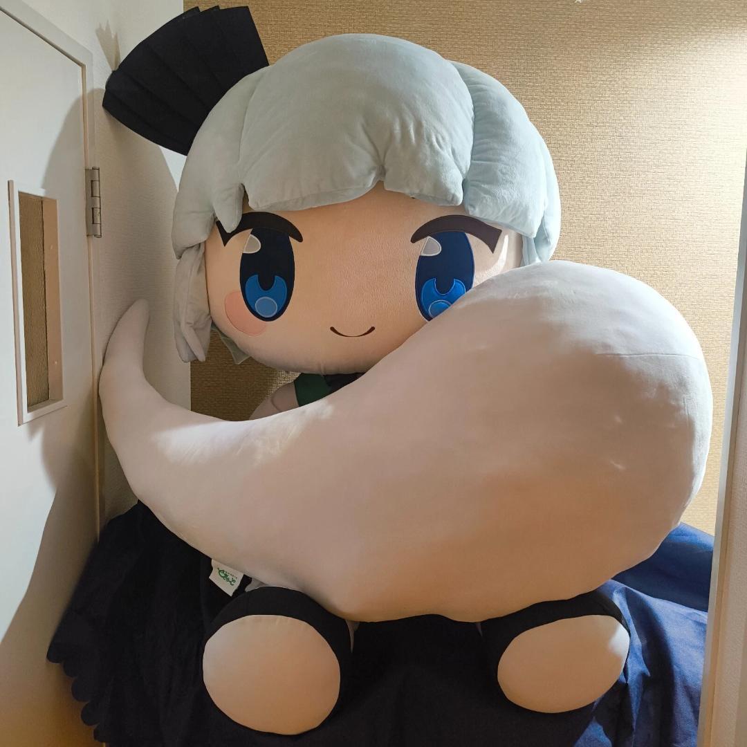 限定 魂魄妖夢 どきゅーと　東方Project　超特大ぬいぐるみ 100cm