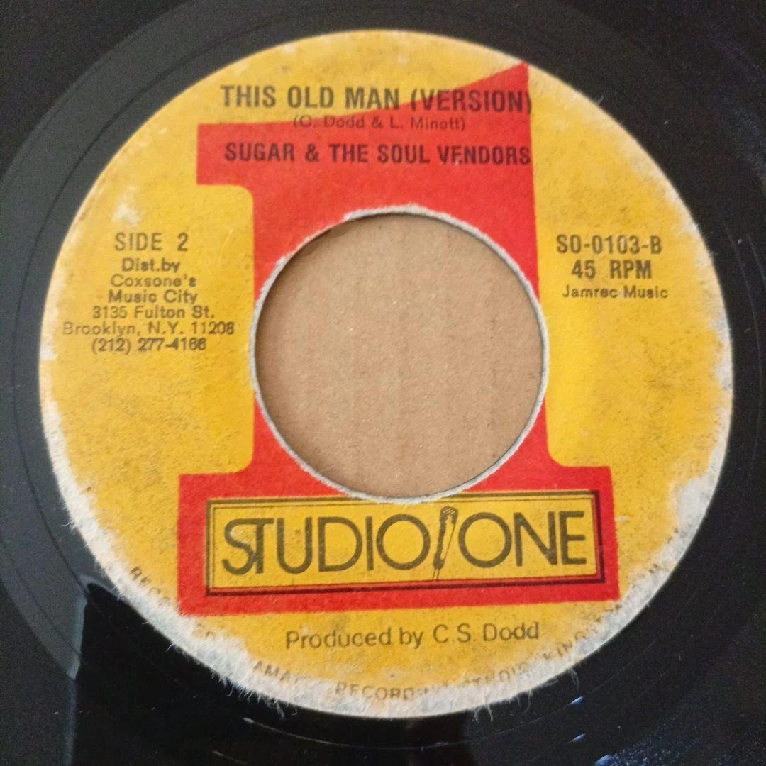 sugar minott - this old man レコード レゲエ