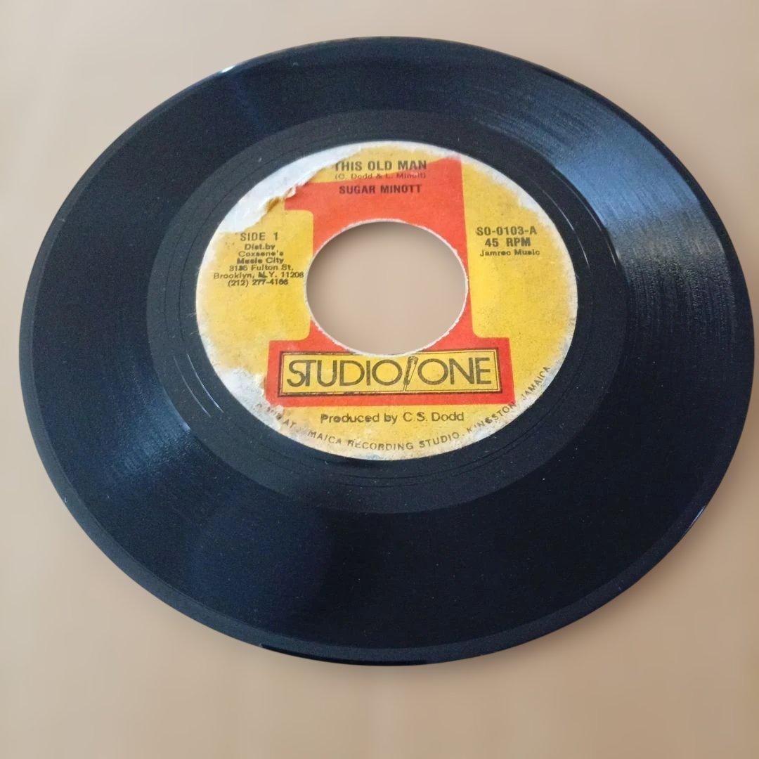 sugar minott - this old man レコード レゲエ