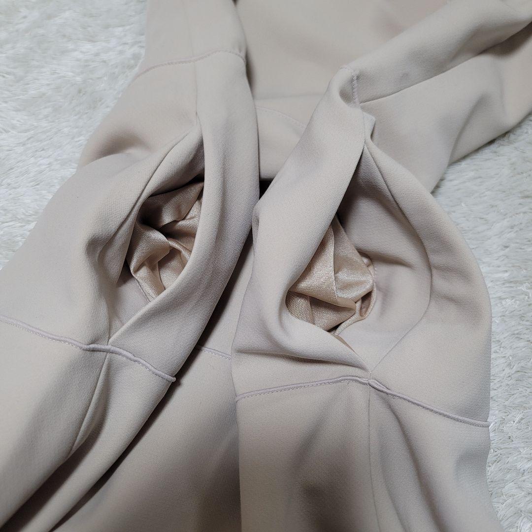 美品✨フォクシーニューヨーク フレアワンピース ベージュ Aライン