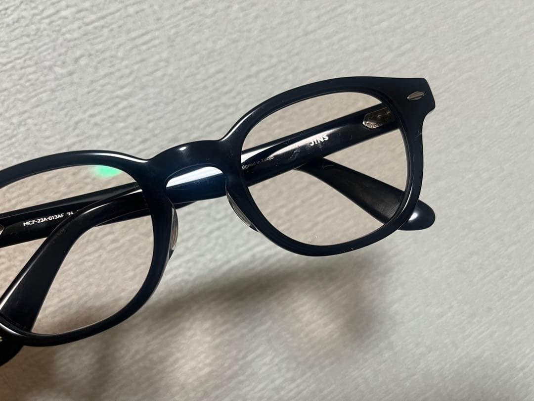 試着のみ　JINS MCF-23A-013 カラーレンズ