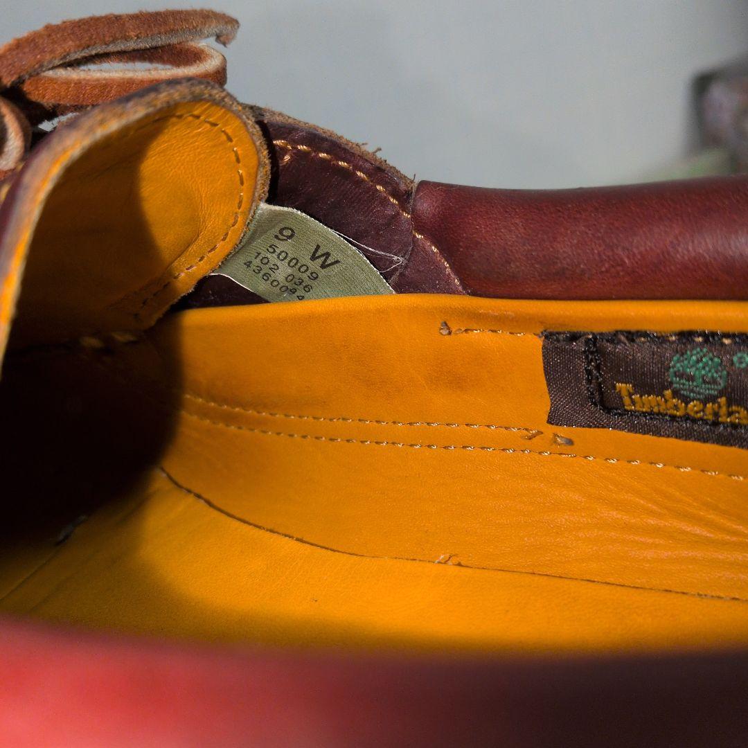【極美品】Timberland 3eye バーガンディ 9w