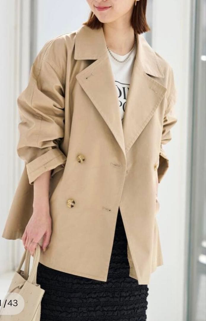 【JOURNAL STANDARD relume】ハーフトレンチコート