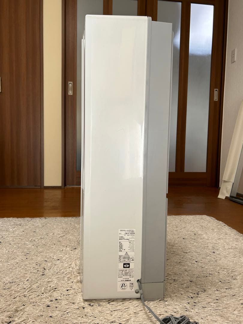 コロナ　冷房専用窓用エアコン　CW-F1625R 2025年制