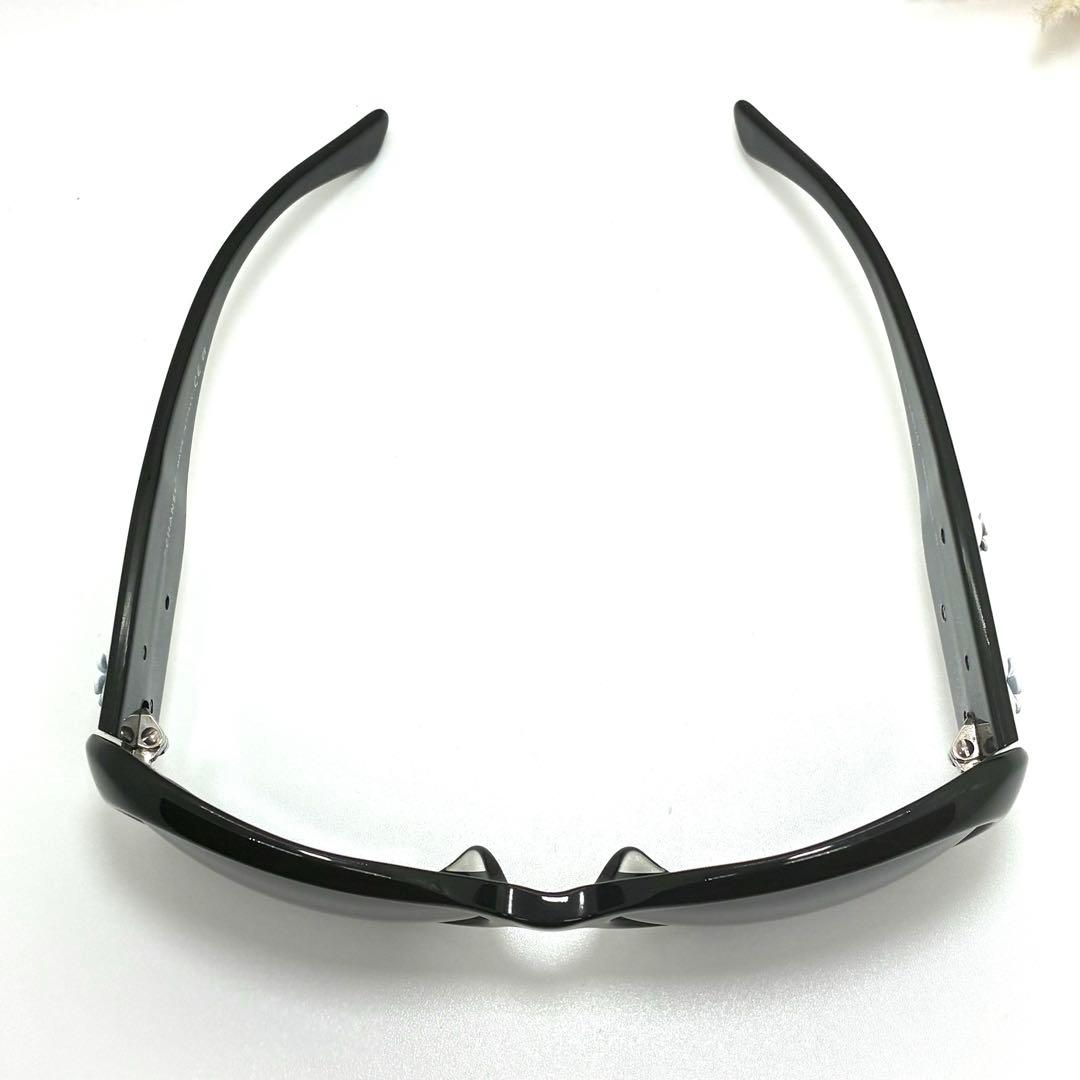 CHANEL シャネル サングラス 5113 カメリア 黒 オーバル